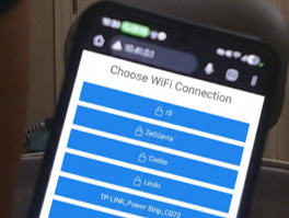 Connect camera to Wi-Fi
